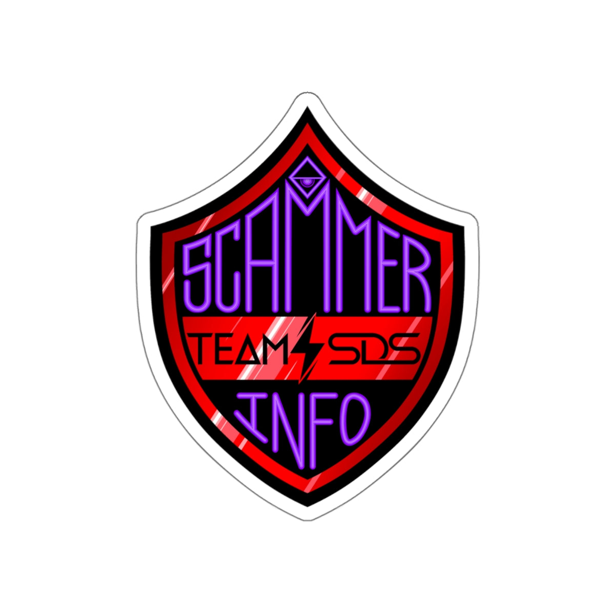 Team SDS + Scammer.info Stickers