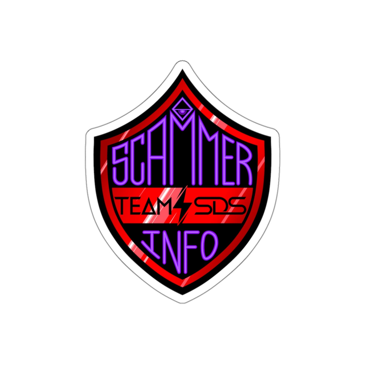 Team SDS + Scammer.info Stickers