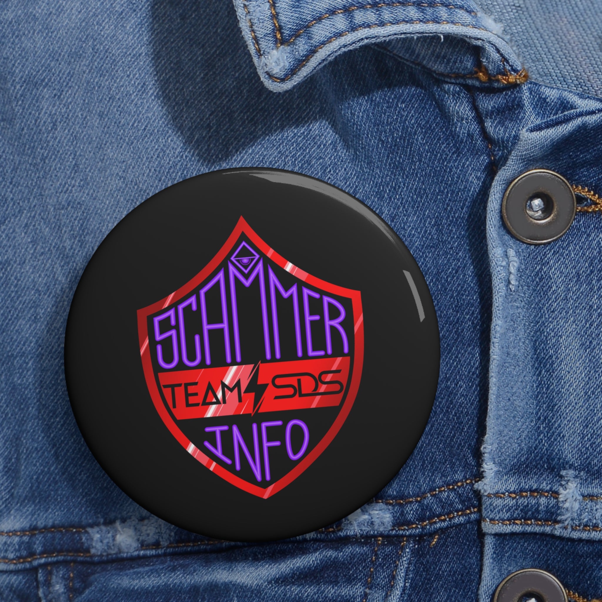 Team SDS + Scammer.info Pin Button