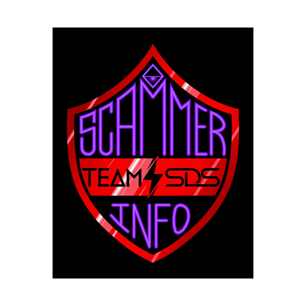 Team SDS + Scammer.info Poster